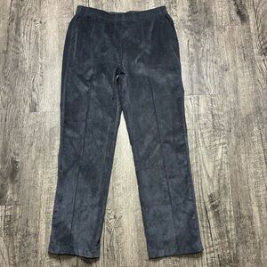 Allison Daley woman’s  Straight-Leg Pants in Charcoal